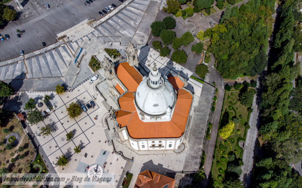 Santuário do Sameiro ao visitar Braga