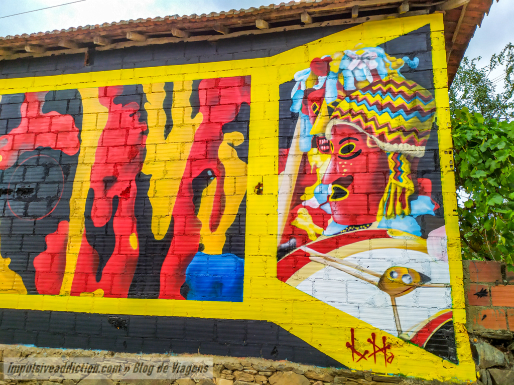 Mural em Baçal