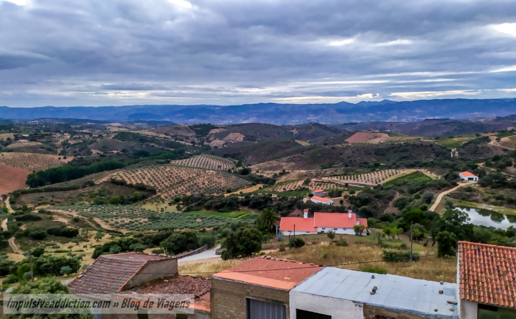 Miradouro a partir do Castelo de Alfândega da Fé