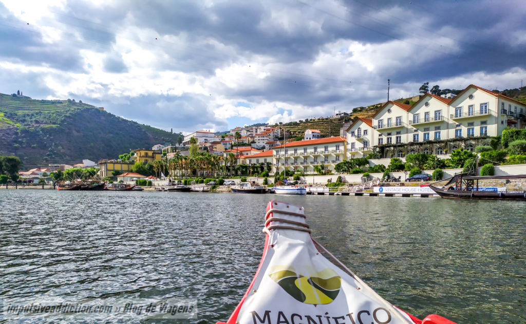 Regresso ao Pinhão depois de um passeio de barco no Douro
