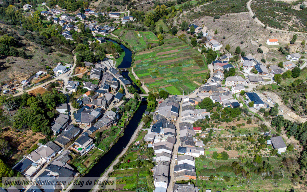 Imagem aérea de Rio de Onor