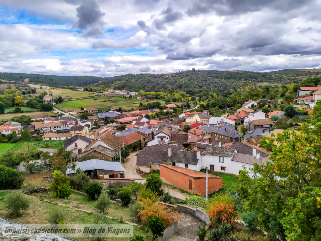 Aldeia de Varge vista a partir da Igreja