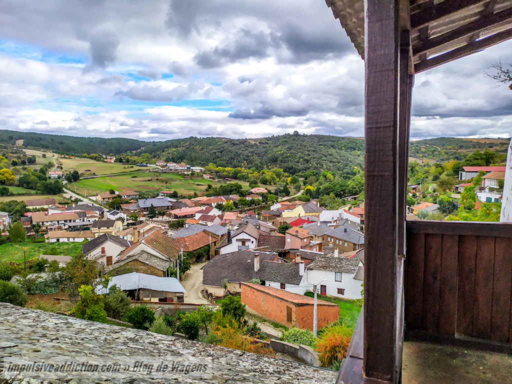 Aldeia de Varge vista a partir da Igreja