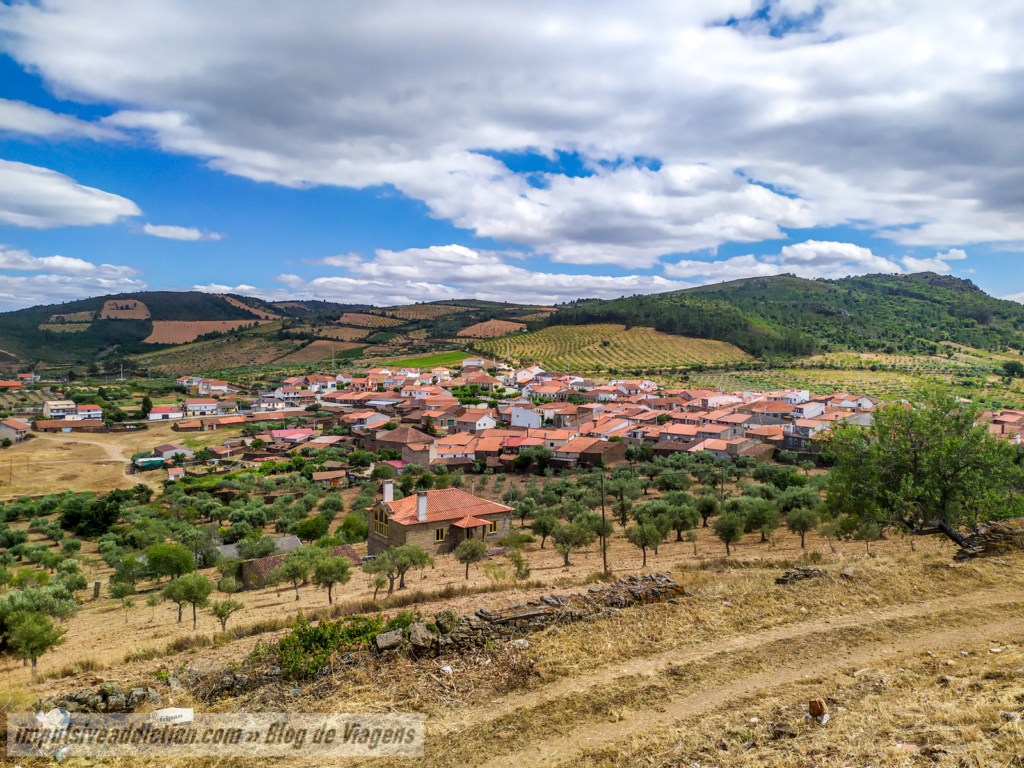 Miradouro para Urros, a partir da Igreja