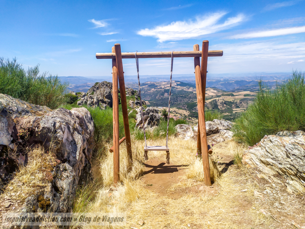 Um dos Baloiços do Monte de São Cristóvão