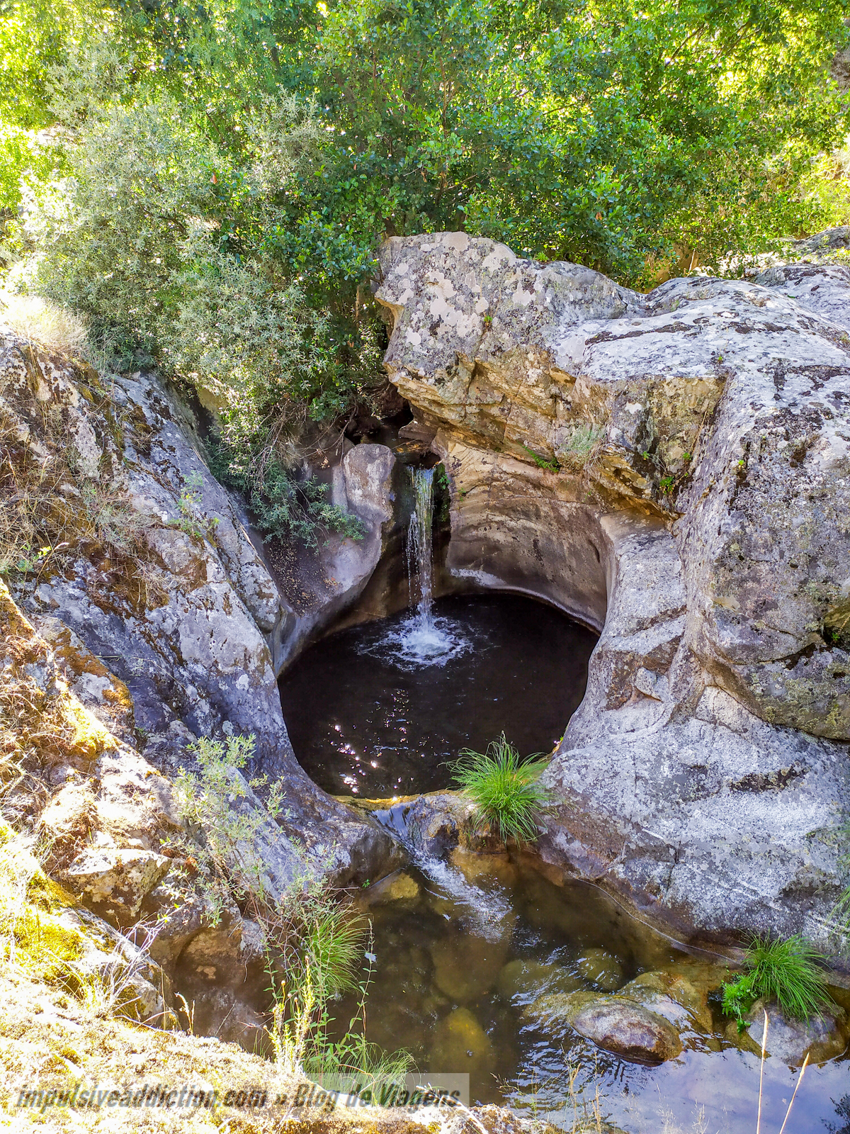 Piscina Natural do Caldeirão, em Castedo