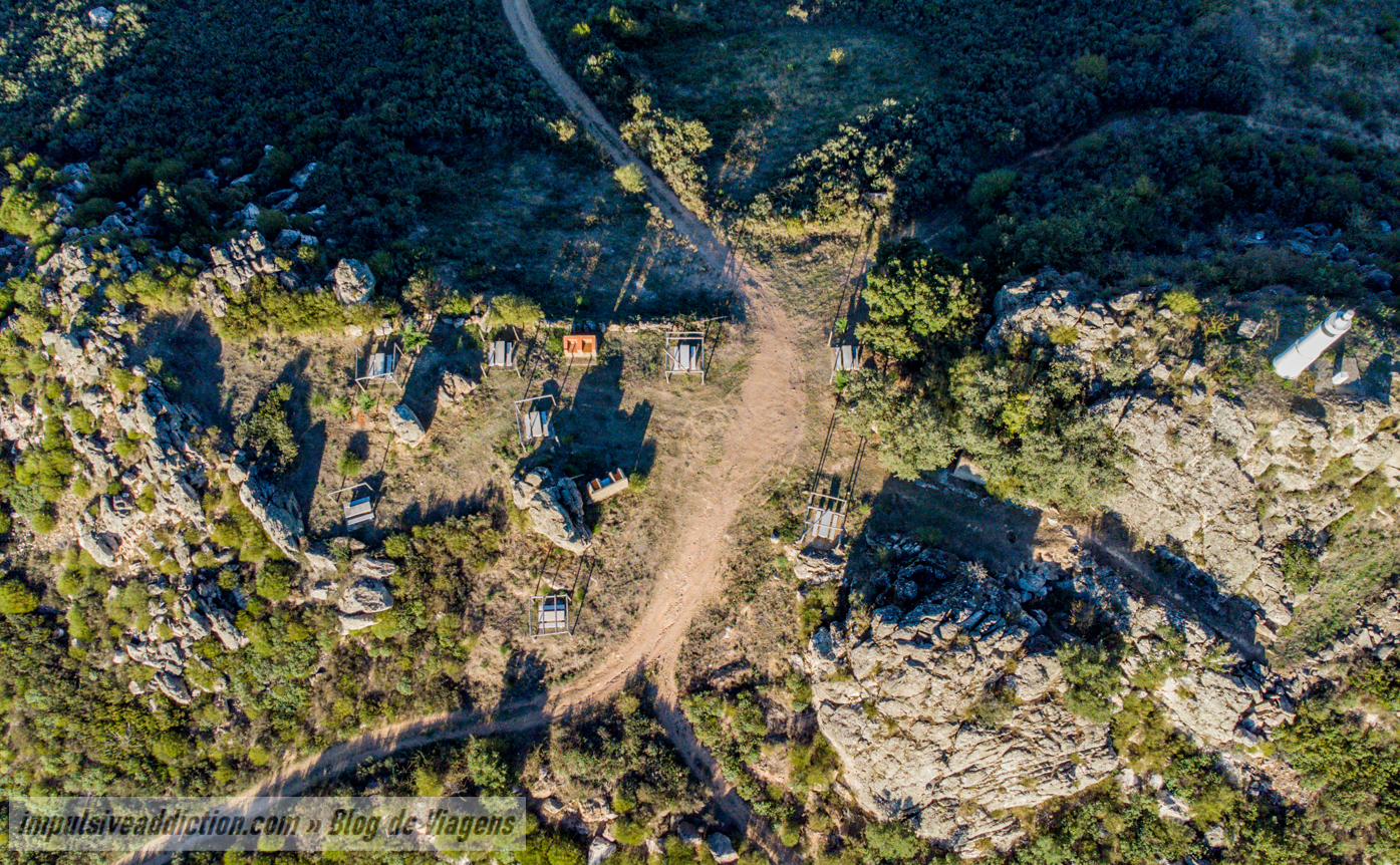 Parque de Merendas no topo da fraga de Campo de Víboras