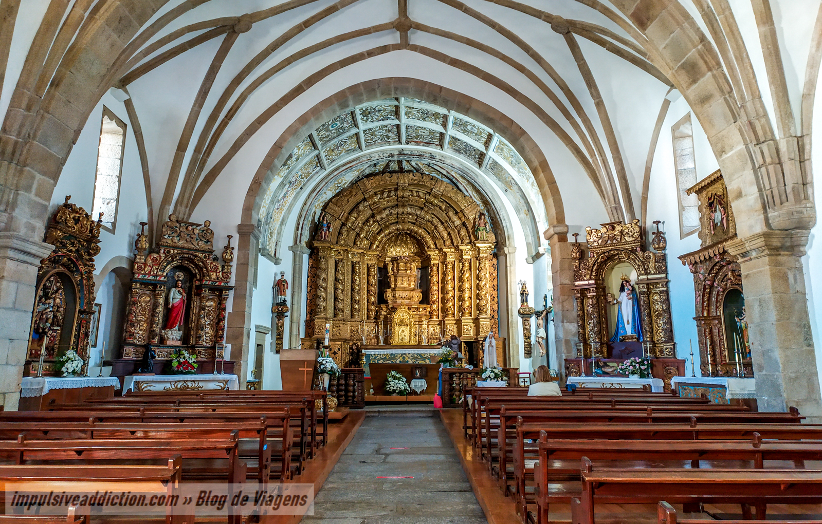 Interior da Igreja Matriz de Vimioso
