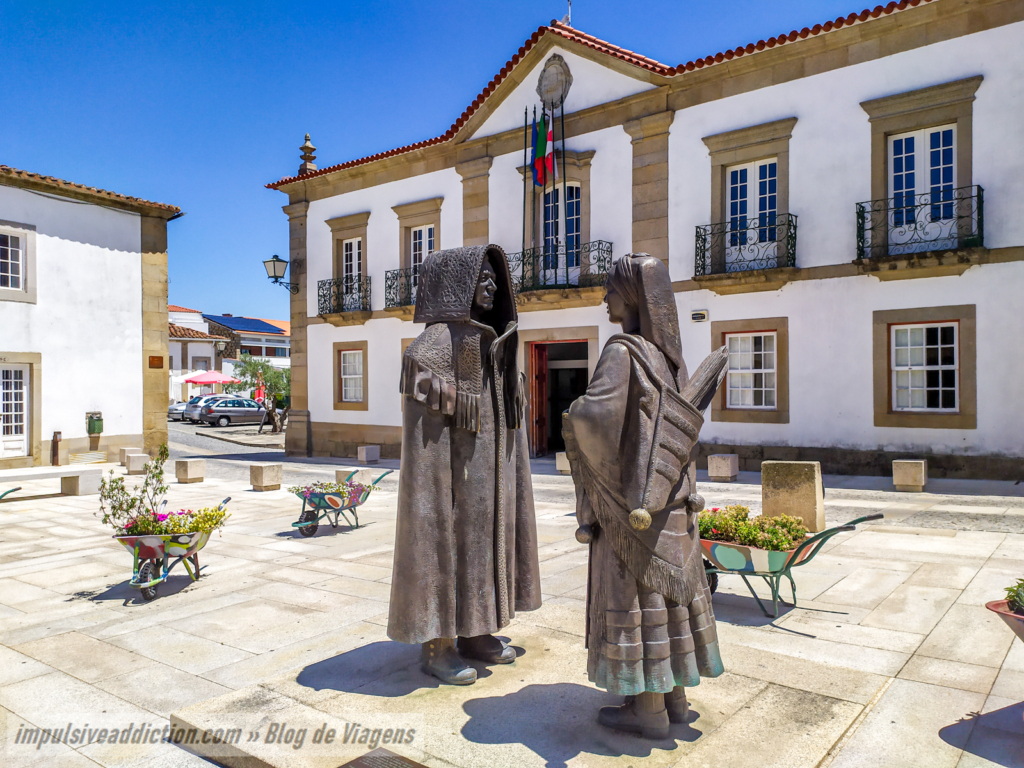Monument to the Mirandese People in Miranda do Douro