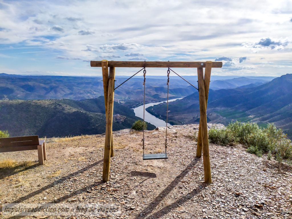 Assumadouro Viewpoint Swing in Douro International Natural Park
