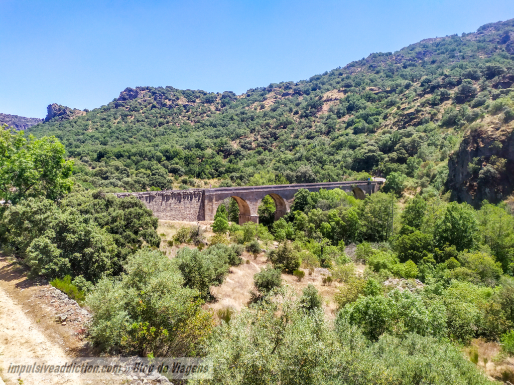 Ponte de São Lourenço entre Zamora e Salamanca