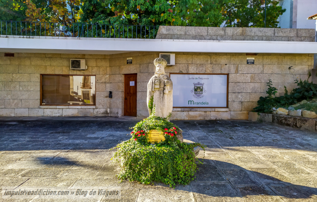 Praça 5 de Outubro, ao visitar Mirandela