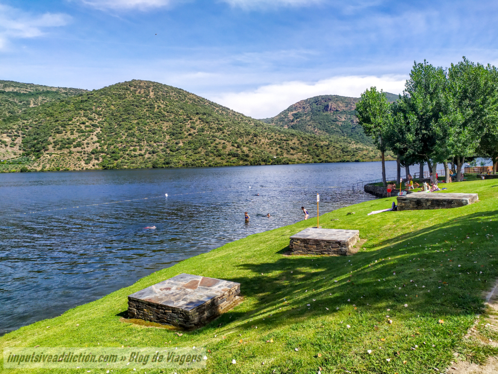 Praia Fluvial da Congida no rio Douro