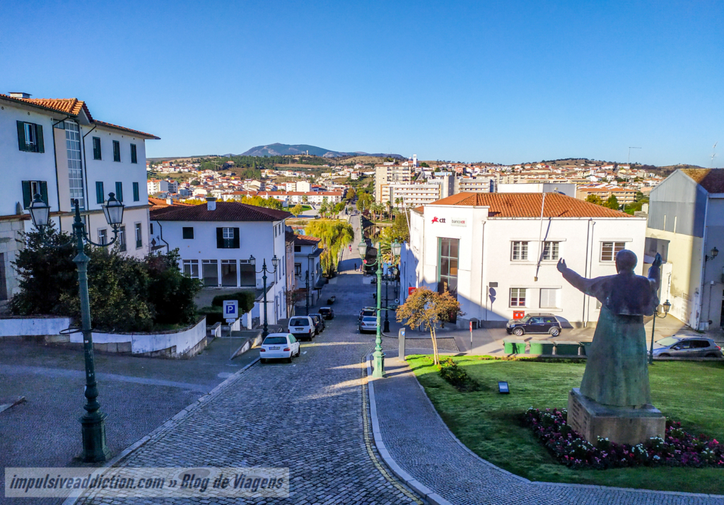 Vista para a Ponte Medieval de Mirandela