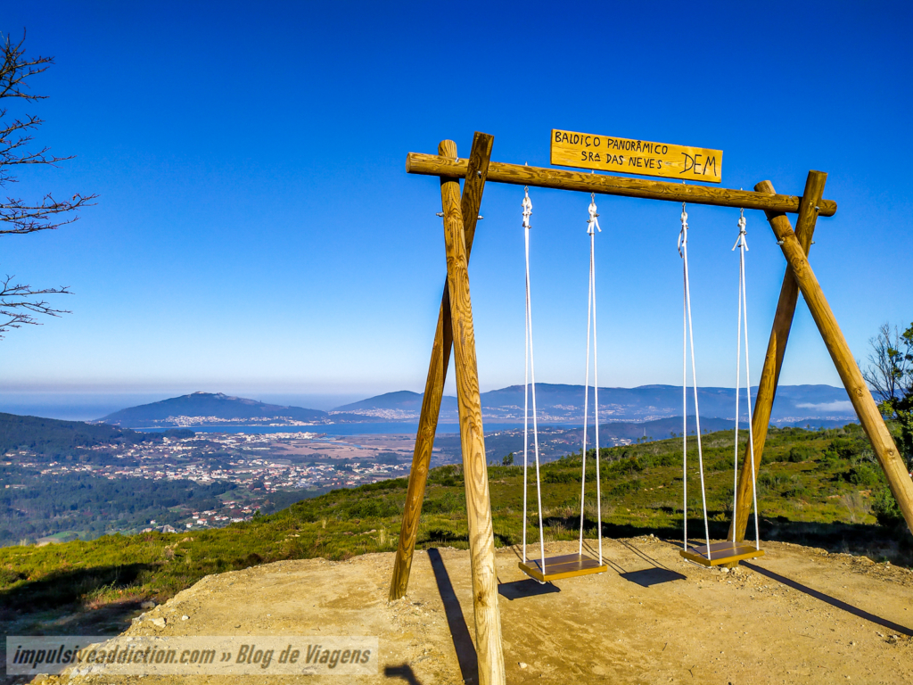 Viewpoint of Nossa Senhora das Neves - swing