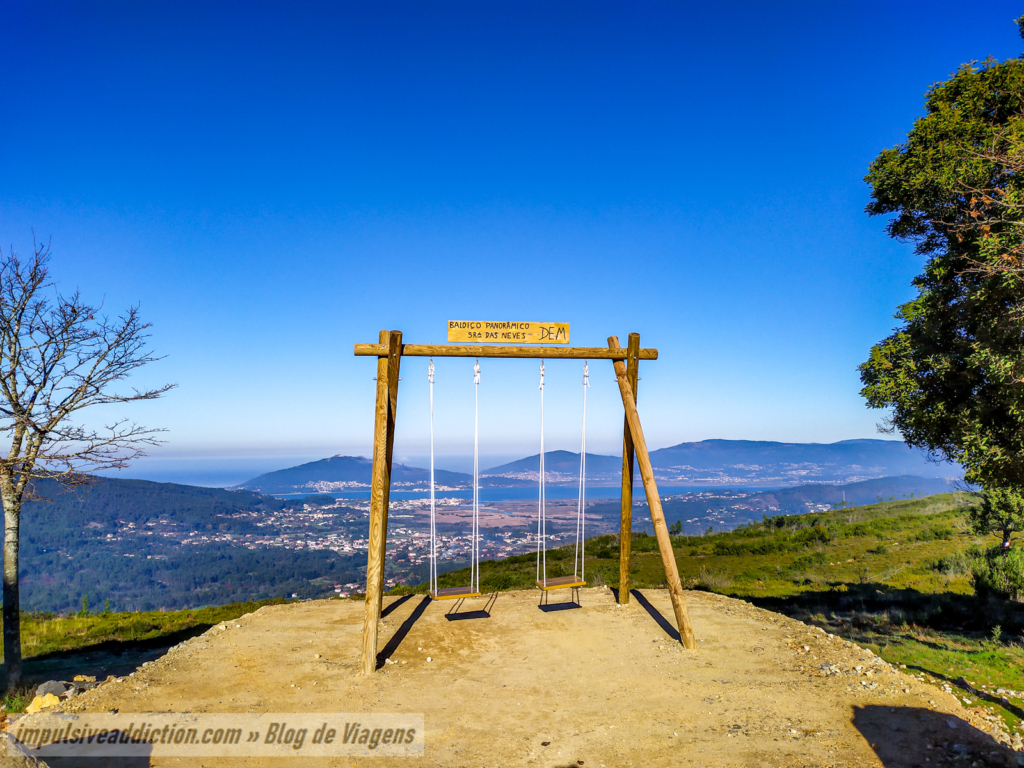 Viewpoint of Nossa Senhora das Neves - swing