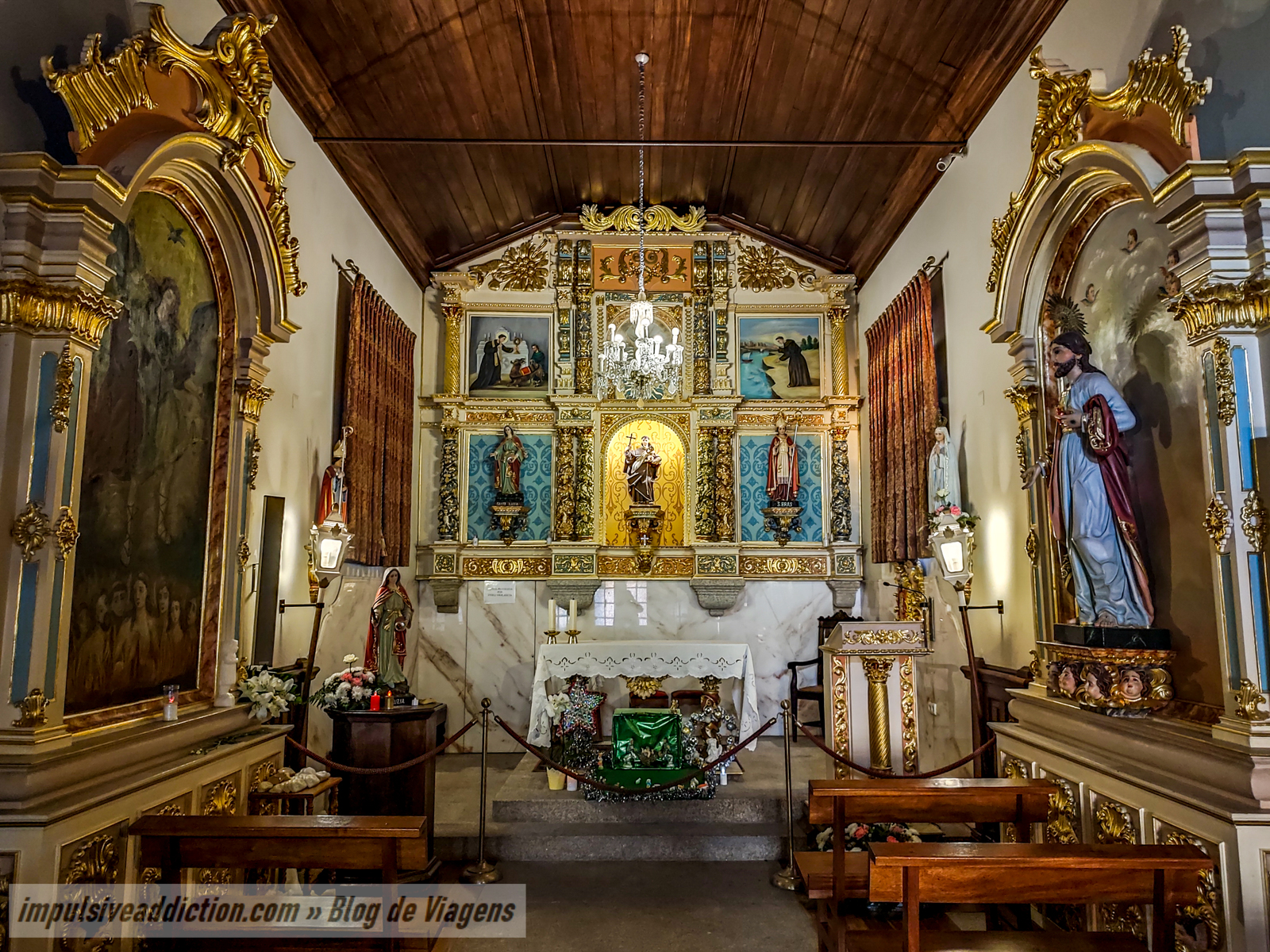 Capela de Santo António ao visitar Vila Verde