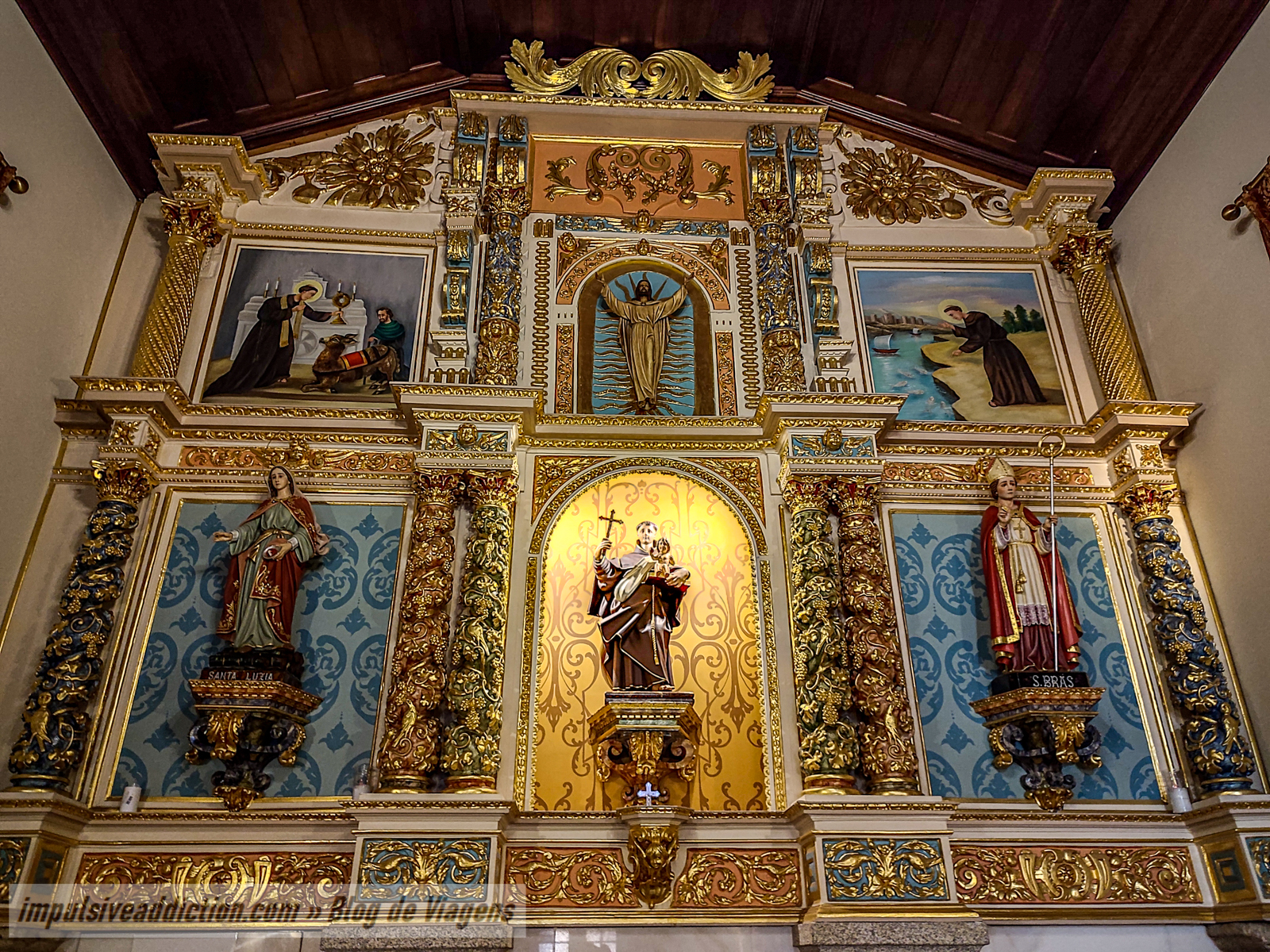 Capela de Santo António ao visitar Vila Verde