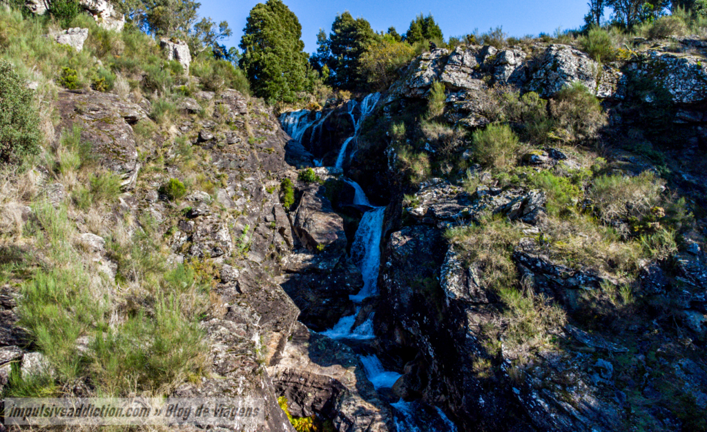 Penas Waterfall in Serra d'Arga