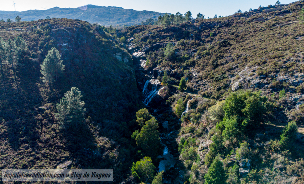 Waterfall of Ribeira de Arga
