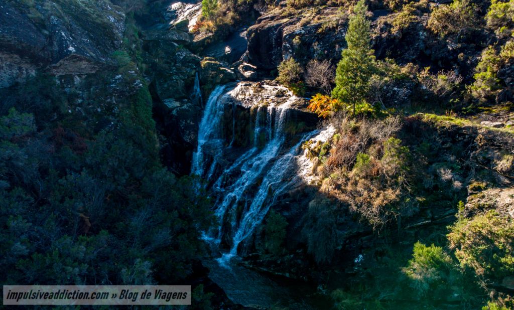 Waterfall of Ribeira de Arga