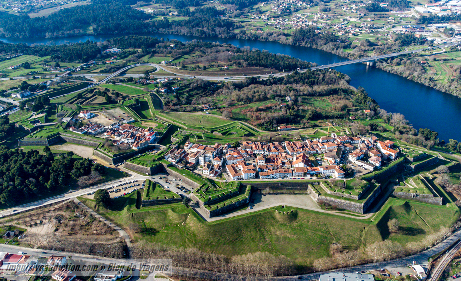 Fortress of Valença on a day trip from Porto