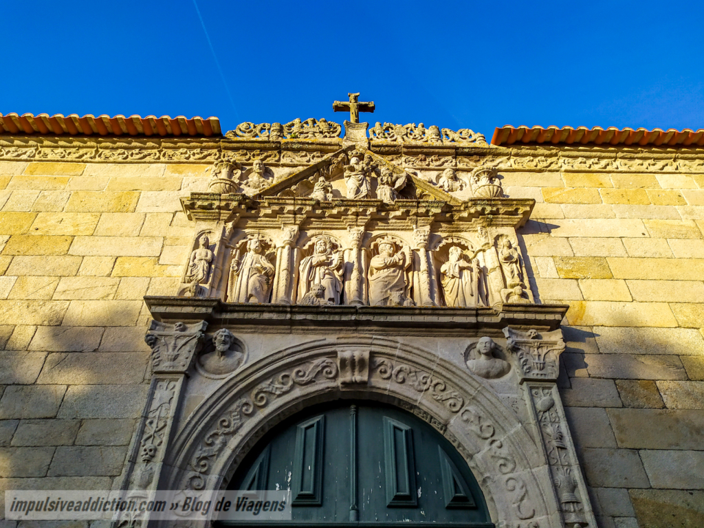 Side Portico of the Mother Church of Caminha