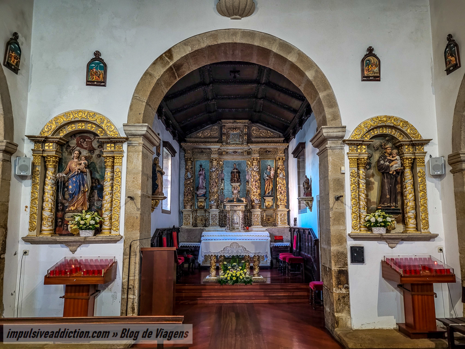 Interior da Igreja Matriz de Melgaço