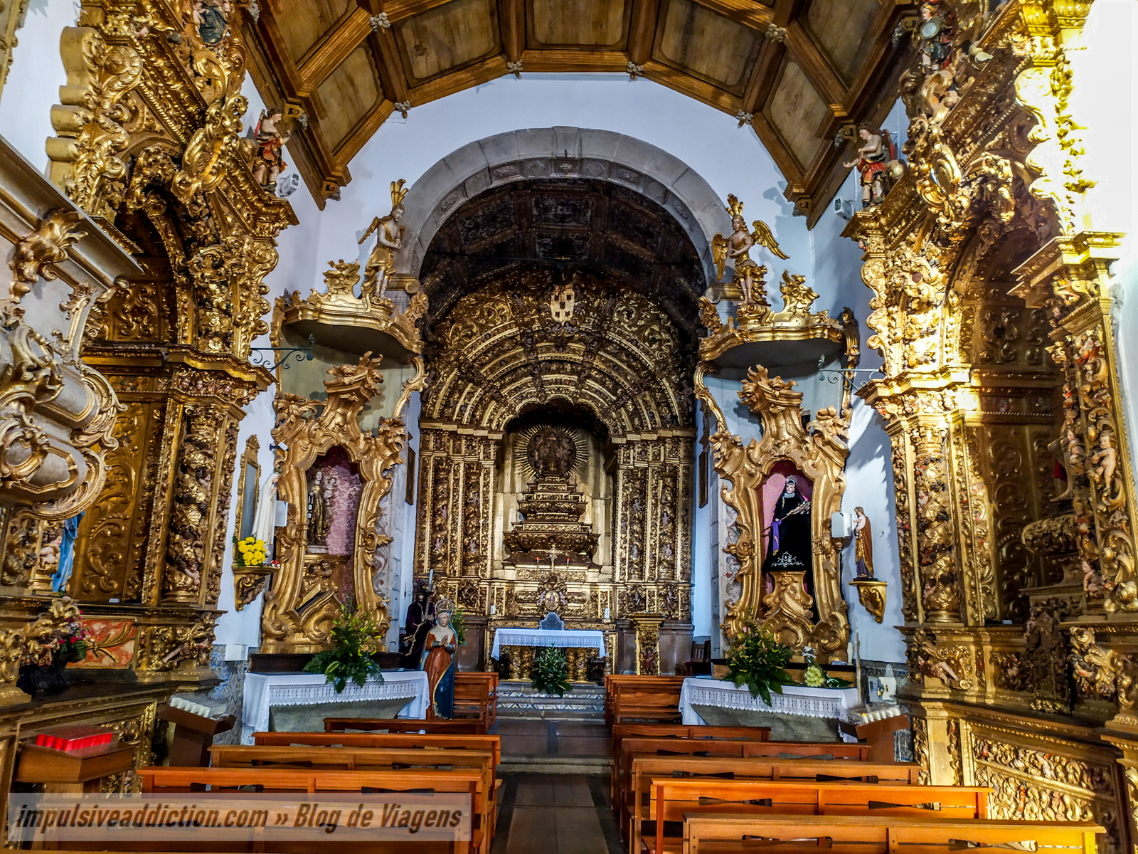 Church of Mercy in Caminha (inside)