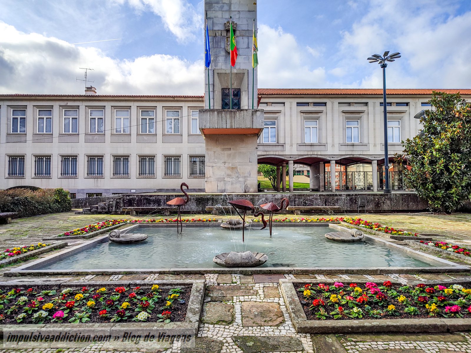 Jardim da Câmara Municipal de Vila Nova de Famalicão