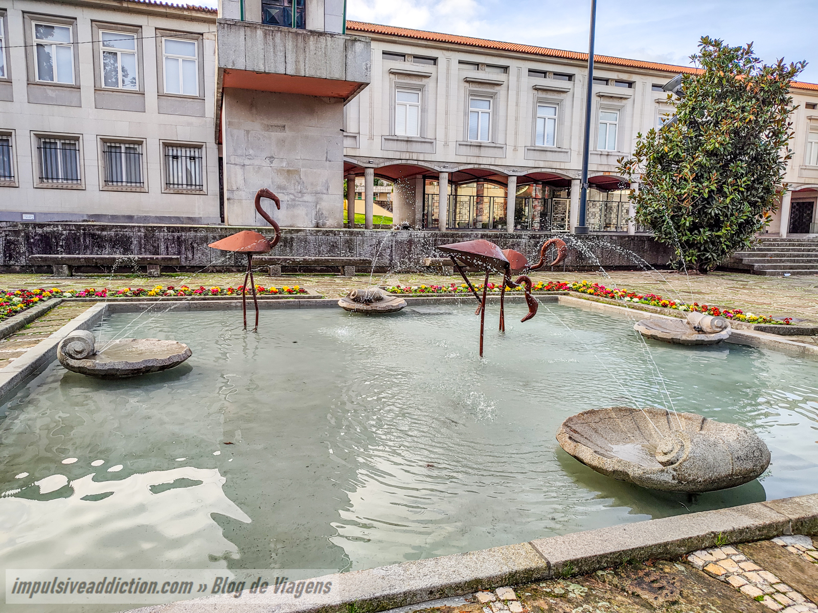 Jardim da Câmara Municipal de Vila Nova de Famalicão