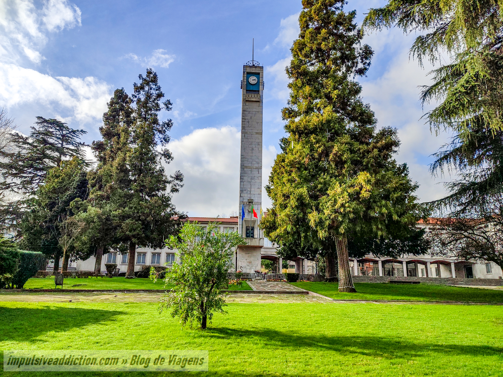 Jardim da Câmara Municipal de Vila Nova de Famalicão