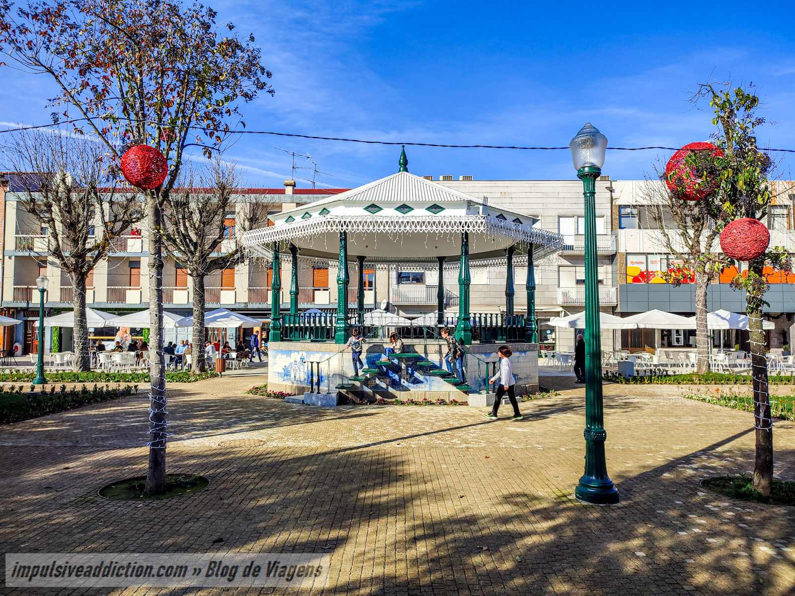 Coreto do Jardim Público Manuel Faria