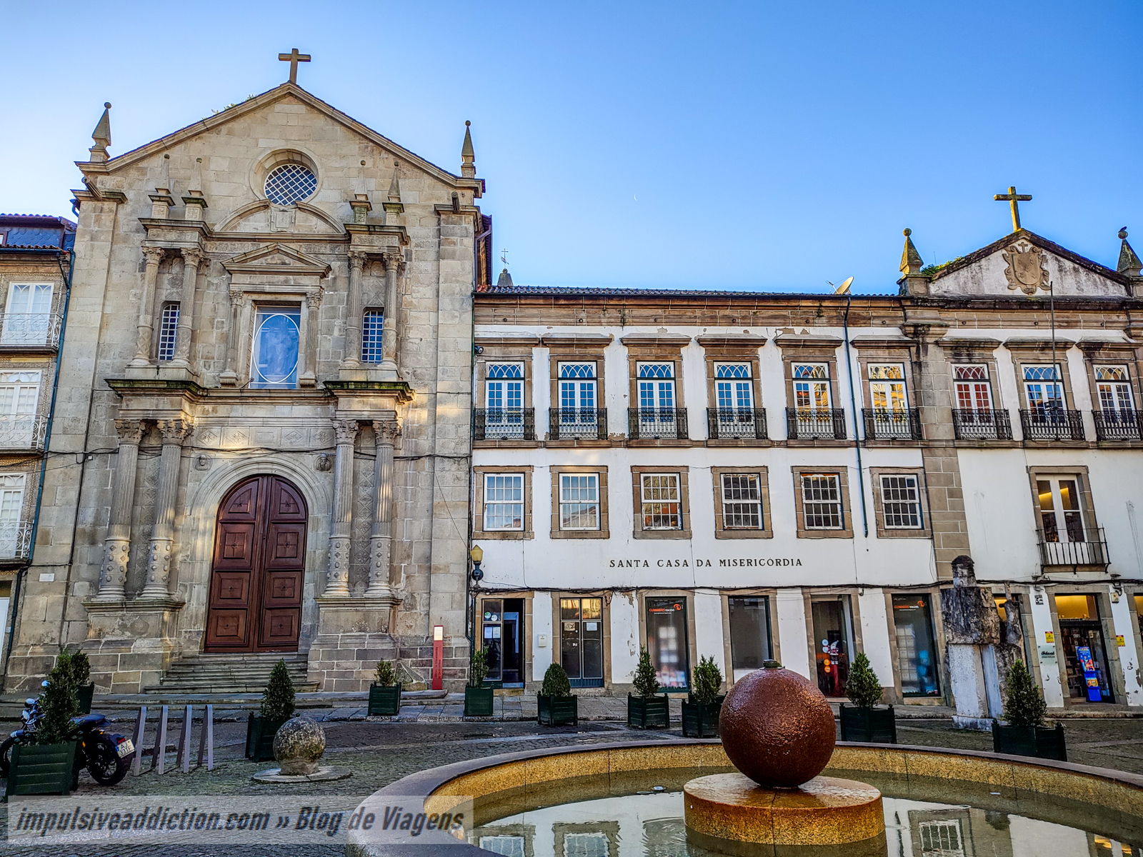 Largo da Misericórdia ao visitar Guimarães