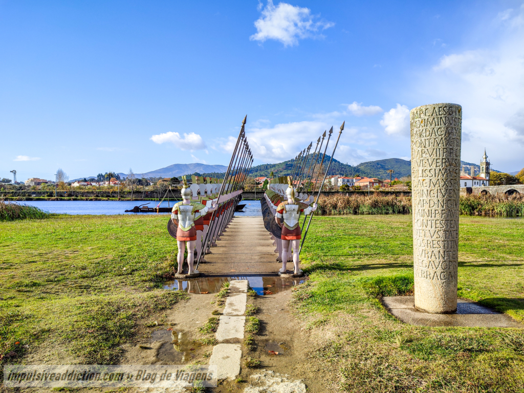Legião Romana junto ao Rio Lima