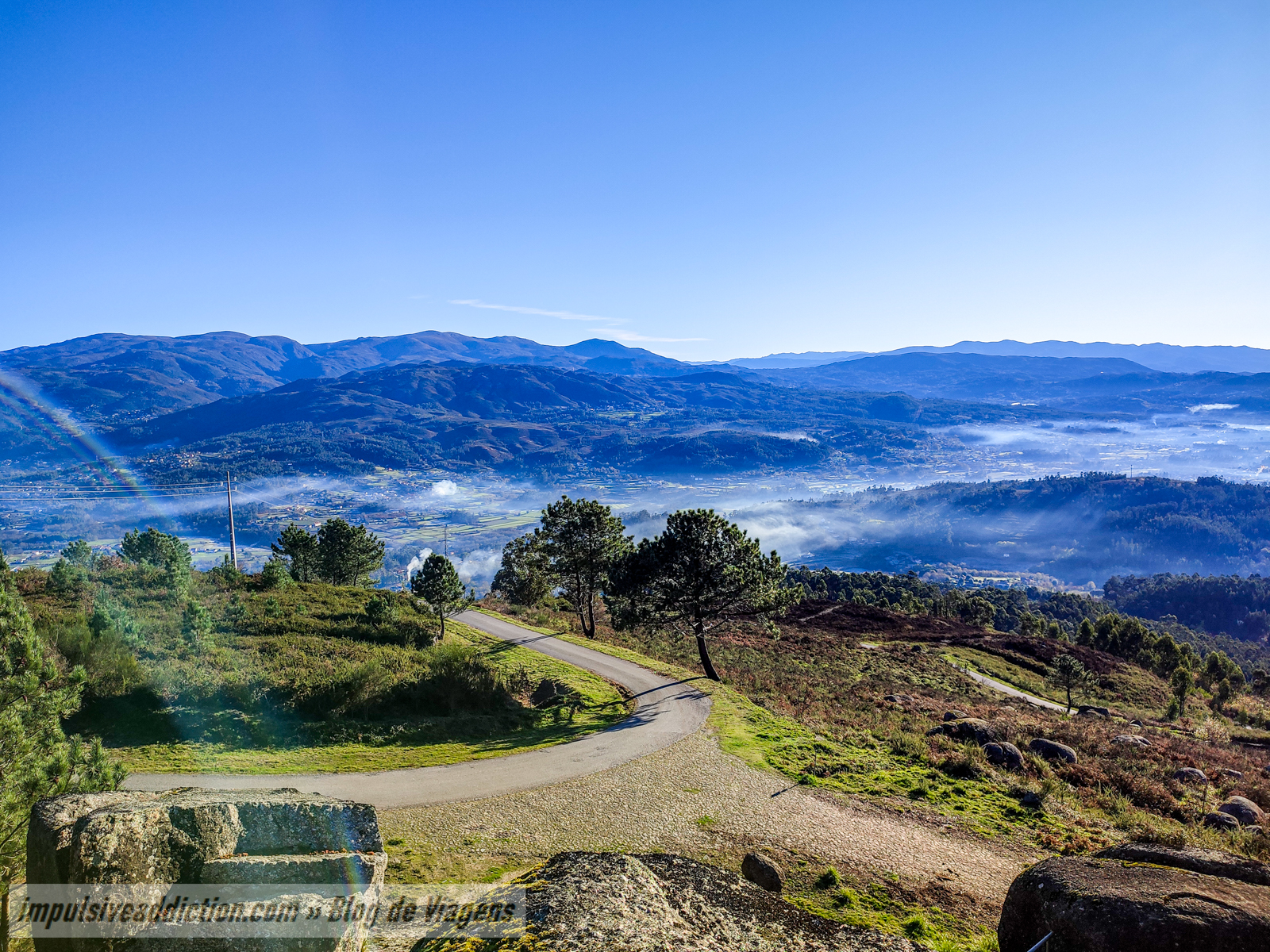 Miradouro de Santo Amaro ao visitar Paredes de Coura