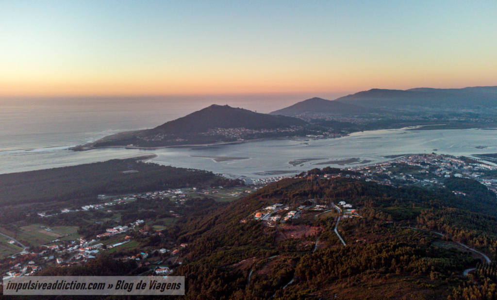 Mouth of River Minho in Caminha