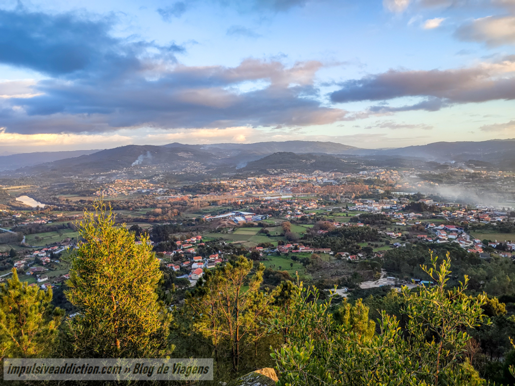 Miradouro de Santo Ovídio para Ponte de Lima