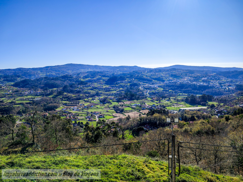 Miradouro da Senhora da Pena ao visitar Paredes de Coura