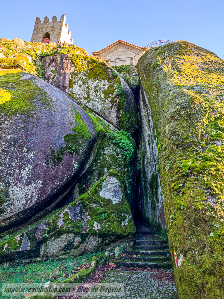 Detalhes do Monte da Penha, em Guimarães