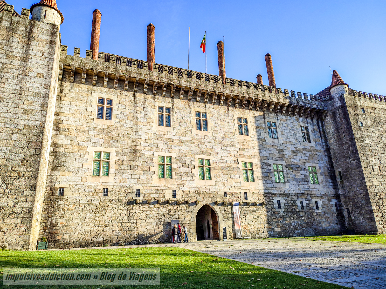 Ducal Palace of Guimarães on a day trip from Porto