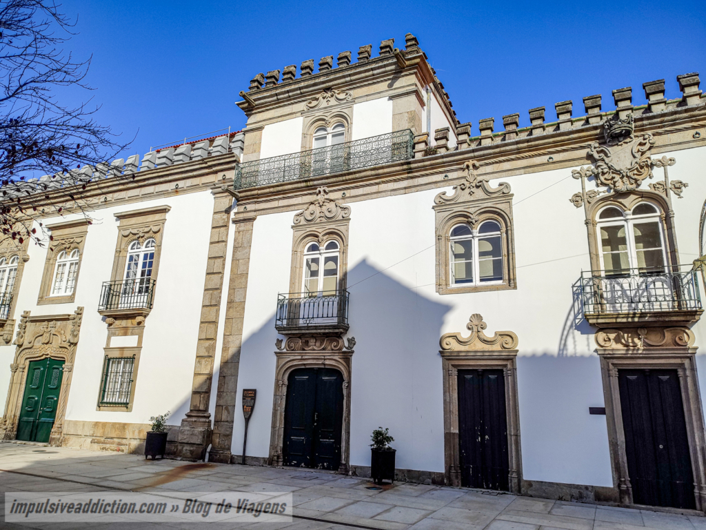 Detalhes do Palácio dos Távoras em Viana do Castelo