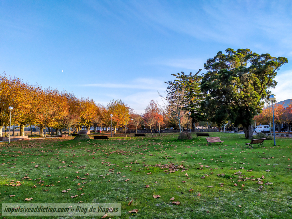 Nice parks when visiting Caminha