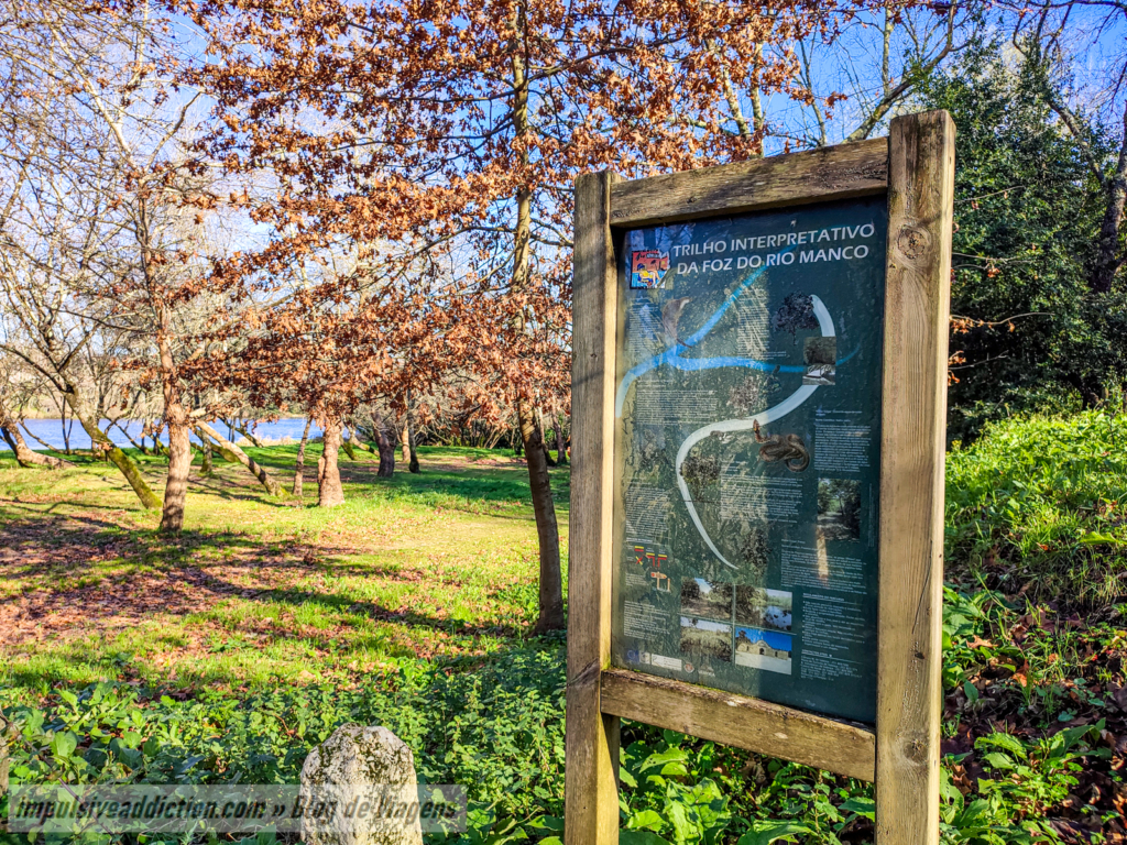 Information Panel on the Interpretive Trail of River Manco