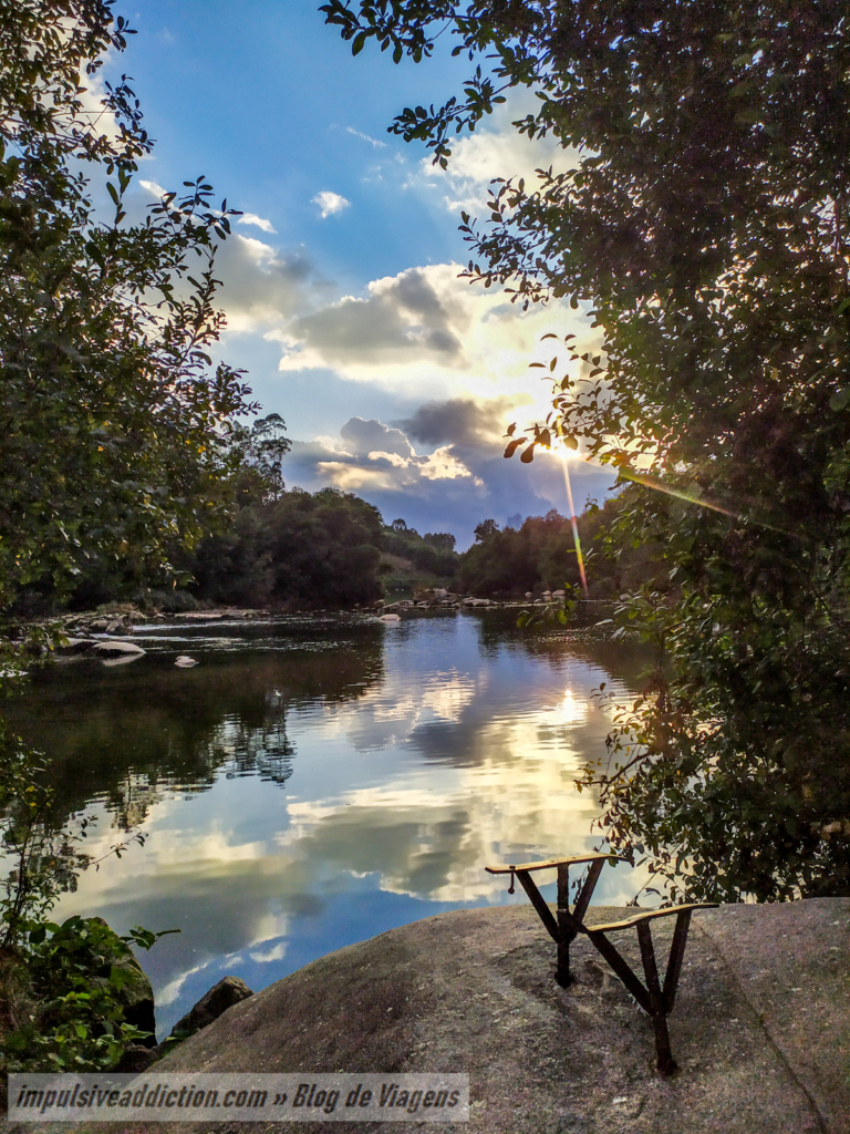Praia Fluvial da Ombra no rio Cávado