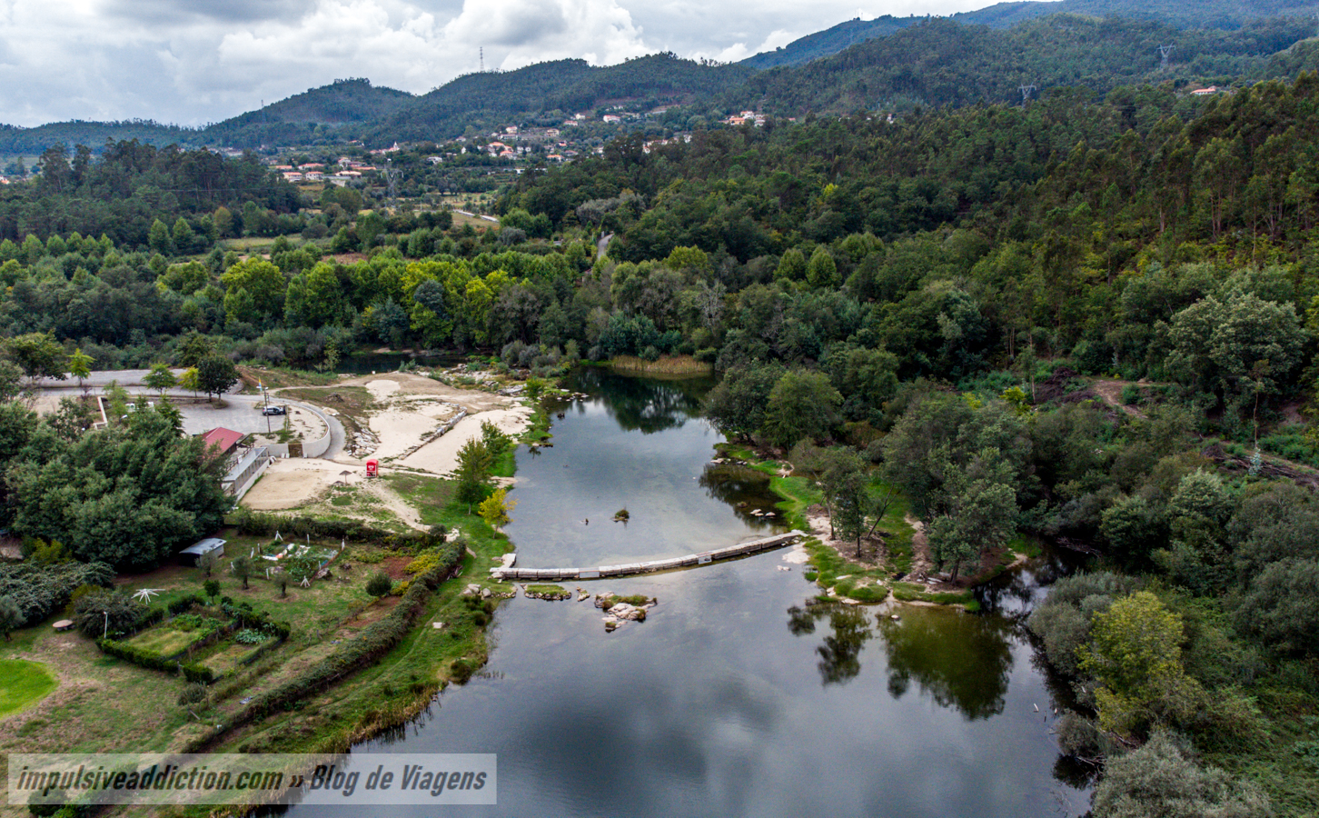 Praia Fluvial de Verim no Rio Cávado