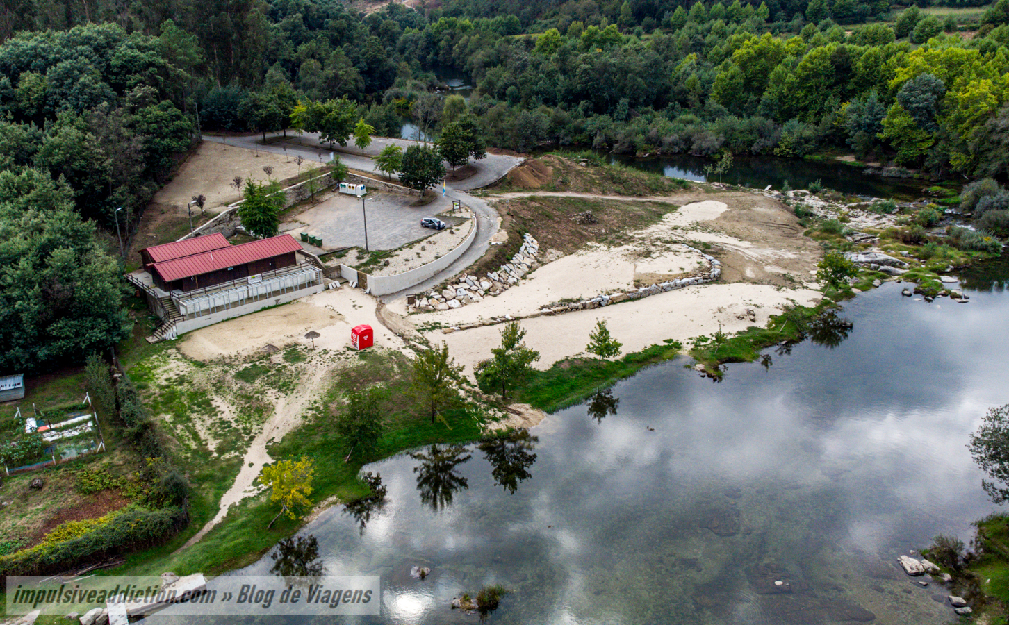 Praia Fluvial de Verim no Rio Cávado