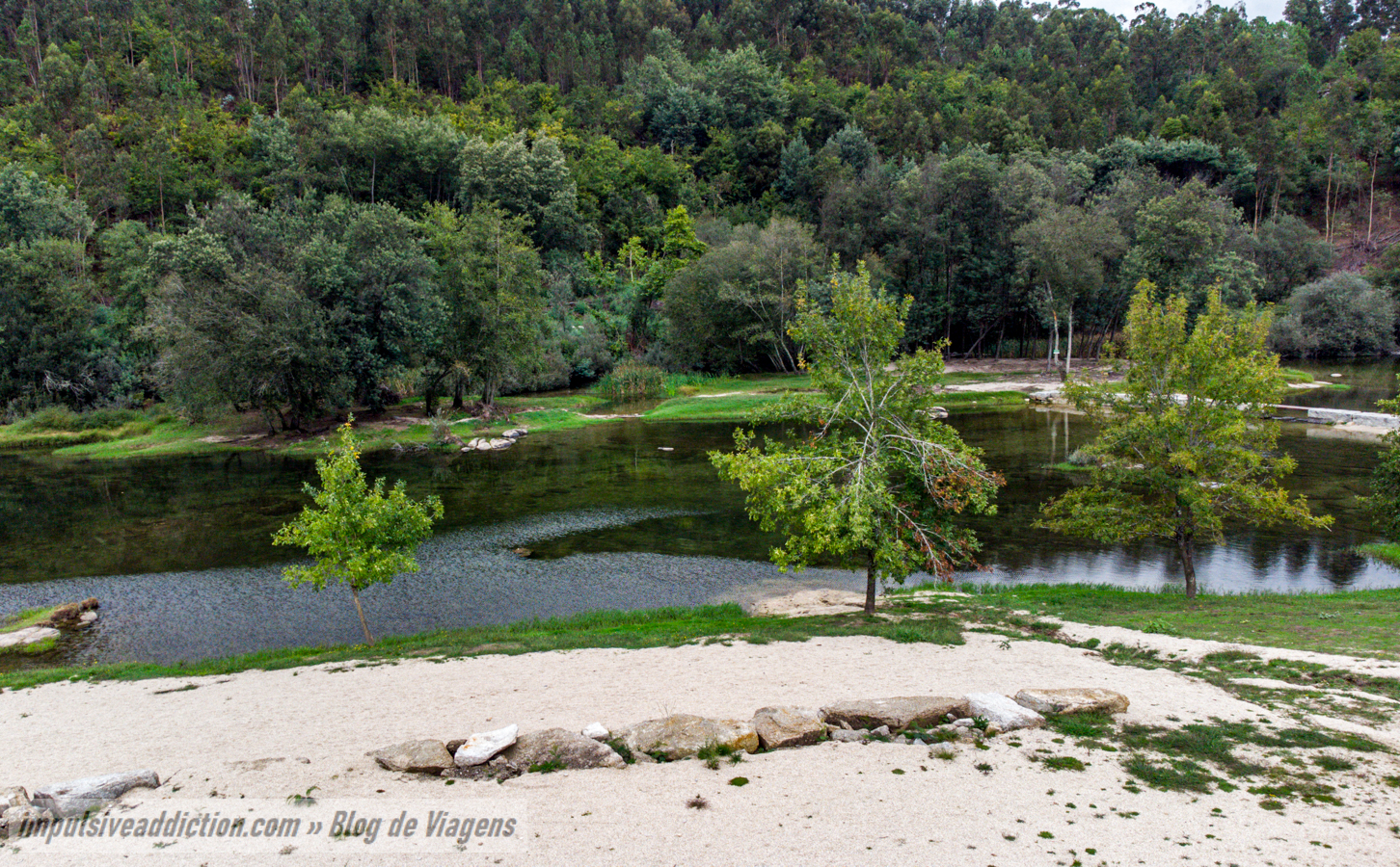 Praia Fluvial de Verim no Rio Cávado