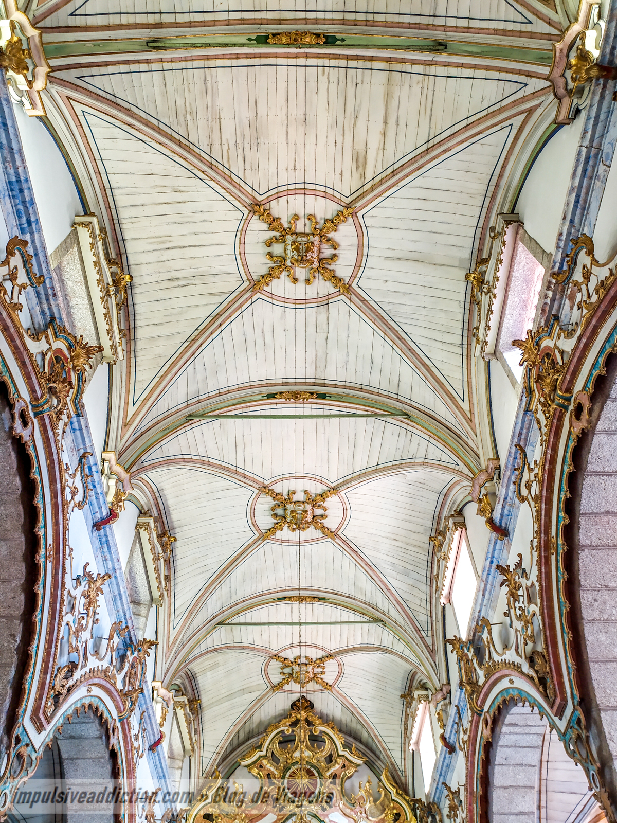 Teto do Santuário de Nossa Senhora da Abadia