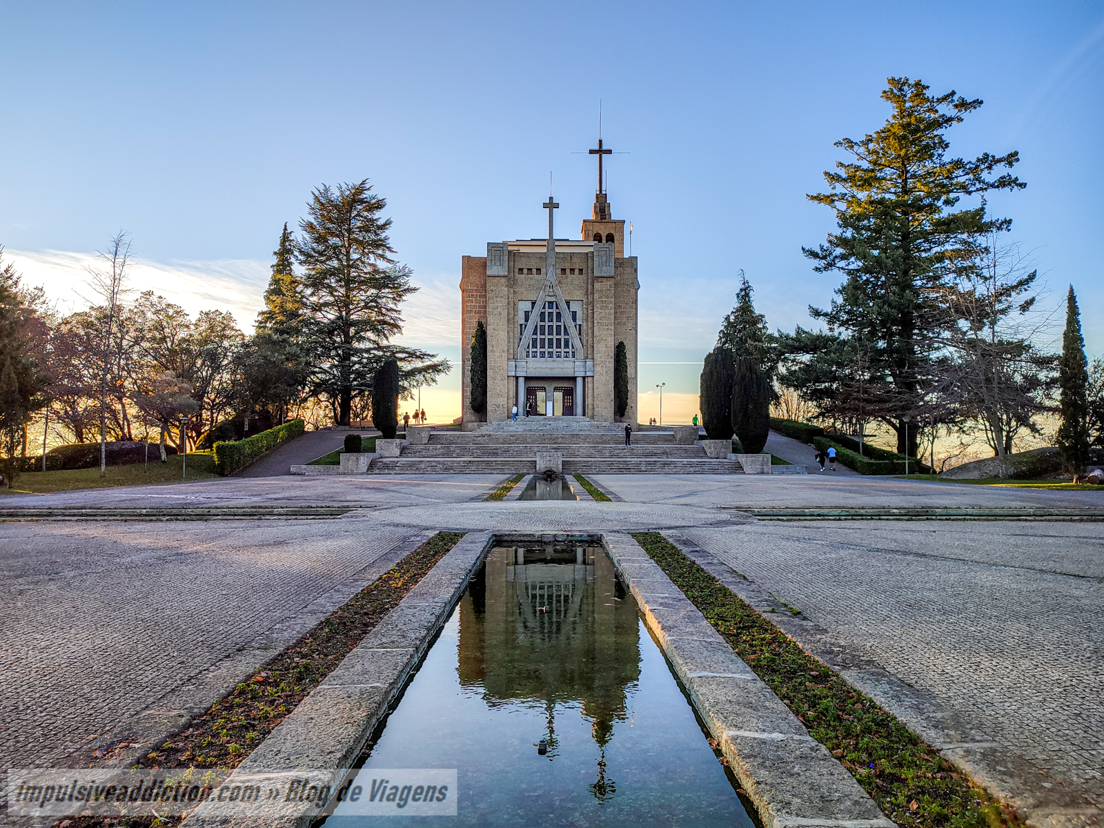 Penha Sanctuary on a day trip from Porto